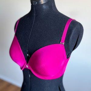 Fuschia Pink Convertible Strap Bra